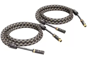 VIABLUE NF-S6 AIR T8 XLR (Cobra) - 2x1.0m - Zbalansowany Przewód Analogowy (2XLR - 2XLR)