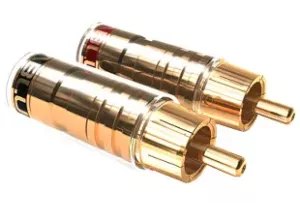 VIABLUE TS RCA Plugs - Wtyki RCA (2 szt.)