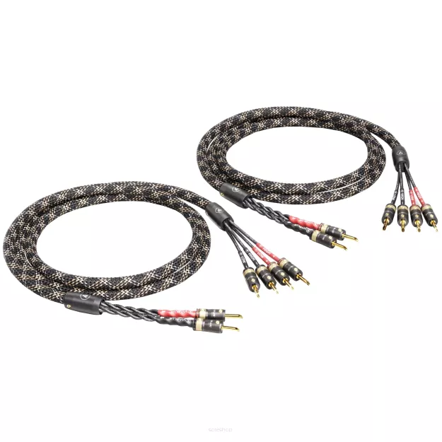 VIABLUE SC-4 Bi-Wire T8 Banana (Cobra) - 2x2.5m - 10205 - Przewód Głośnikowy