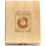 Simply Analog Wooden Cleaning Boxset (Drewniany) - Zestaw do Czyszczenia Gramofonu i Płyt Winylowych - 3