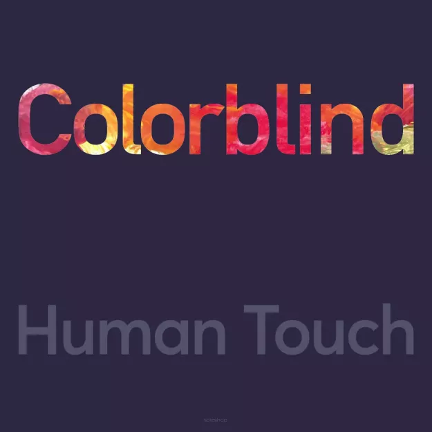 HJS Human Touch - Colorblind (2LP, 180g, Gatefold Cover) - Płyta Winylowa