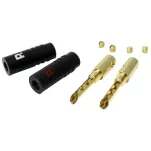 PROSON Arctic Banana plug - 4 sztuki - (ARBAN4) - Wtyki bananowe BFA - 2