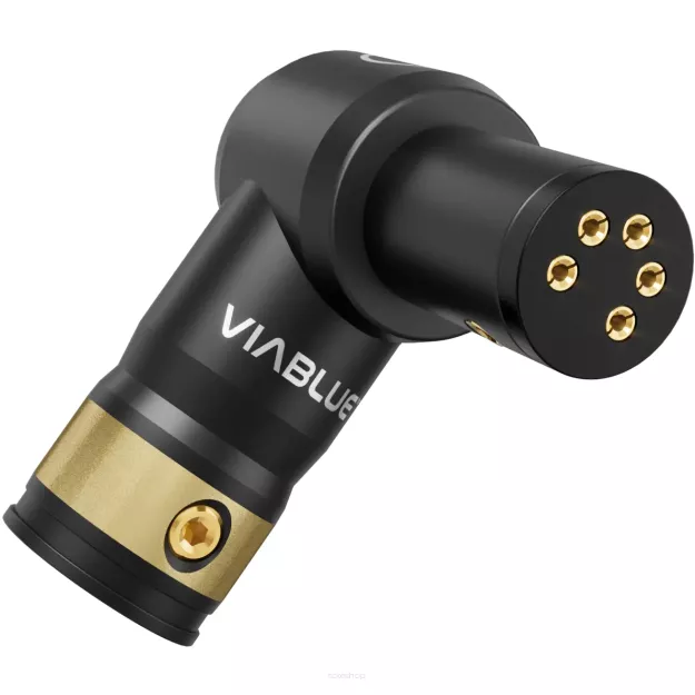 VIABLUE T8 5PIN DIN SME TONEARM 90 PLUG UP - Kątowy Wtyk DIN 5-pin (SME) skierowany do góry (20 szt.)
