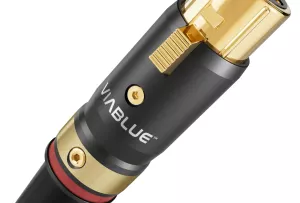 VIABLUE T8 XLR Jack (Red) - Wtyk XLR żeński (25 szt.)
