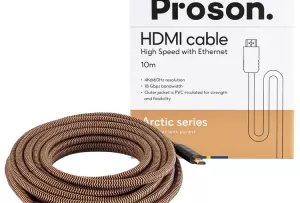 PROSON Arctic HDMI cable - 4k - 10.0m - (ARHDMI10) - Przewód HDMI 2.1