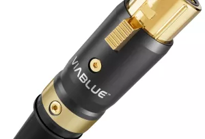 VIABLUE T8 XLR Jack (Black) - Wtyk XLR żeński (1 szt.)
