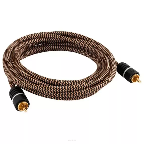 PROSON Arctic Subwoofer Cable - 4.0m - (ARSUB4) - 1RCA - 1RCA