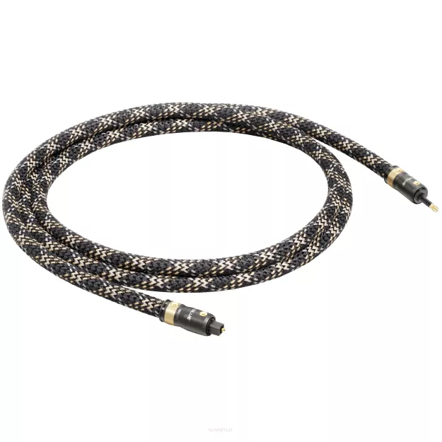 VIABLUE H-Flex T8 Toslink/Mini-Toslink (Cobra) - 10.0m - Przewód Optyczny Toslink - Mini-Toslink