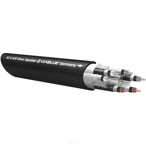VIABLUE SC-6 Air Silver (Speaker Cable) - Przewód Głośnikowy (na metry)