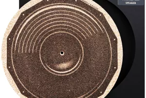 Simply Analog Corc Slip Mat (Speaker) - Mata Gramofonowa z Korka (z Nadrukiem)