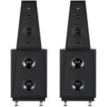 Rosso Fiorentino Siena 2 (High Gloss Black / Czarny Połysk) - Kolumny Podłogowe High-End - 3