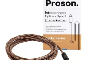 PROSON Arctic Optical Cable - 3.0m - (AROPT3) - Przewód optyczny (Toslink)