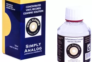 Simply Analog Vinyl Record Cleaner (200ml) - Koncentrat do Czyszczenia Płyt Winylowych (Do Rozcieńczania z Wodą)
