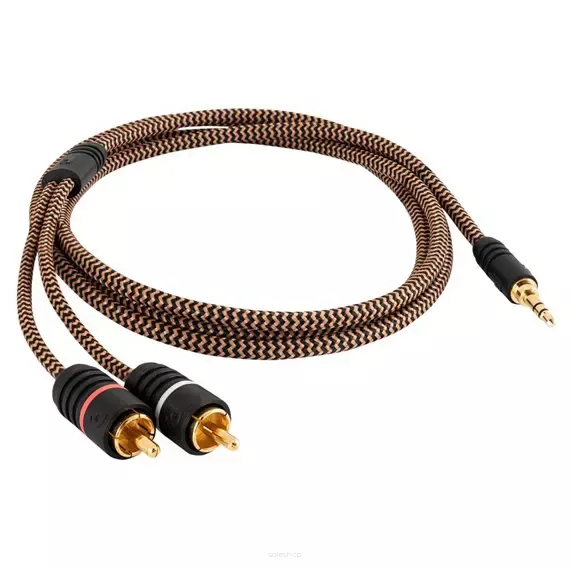 PROSON Arctic AUX 3.5mm to 2xRCA - 1.5m - (AR352RCA15) - Mini-Jack 3,5mm - 2RCA