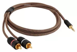 PROSON Arctic AUX 3.5mm to 2xRCA - 1.5m - (AR352RCA15) - Mini-Jack 3,5mm - 2RCA