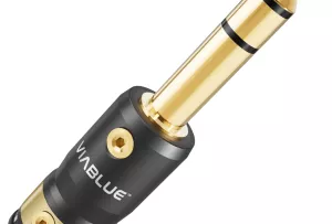 VIABLUE T8 TRS Audio Plugs 6.3 Stereo - Wtyki Mini-Jack 3.5mm (2 szt.)
