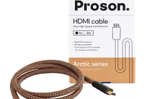 PROSON Arctic HDMI Cable - 8/4K - 1.0m - (ARHDMI1) - Przewód HDMI 2.1