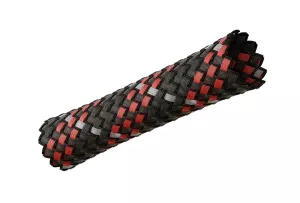 VIABLUE Oplot Cable Sleeve - RED Medium - Cena za 1 mb