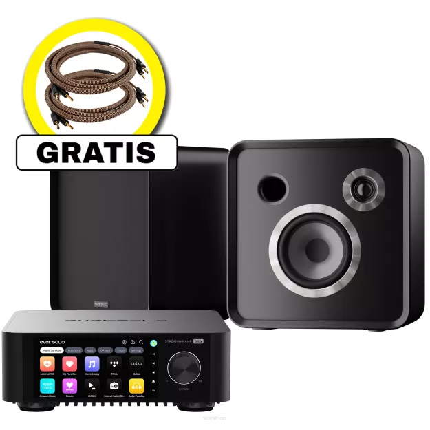 EverSolo PLAY / CD Edition + EverSolo SE100 (Gratis Proson Speaker) - Kompletny Zestaw Stereo (All-in-One)