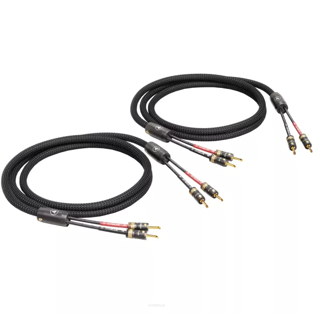 VIABLUE SC-2 Single-Wire T8 Banana (Black) - 2x2.5m - 10006 - Przewód Głośnikowy