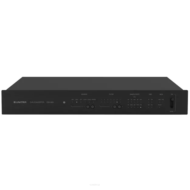 Unitra DSH-805 (Black / Czarny) - Przetwornik Cyfrowo-Analogowy (DAC) klasy referencyjnej