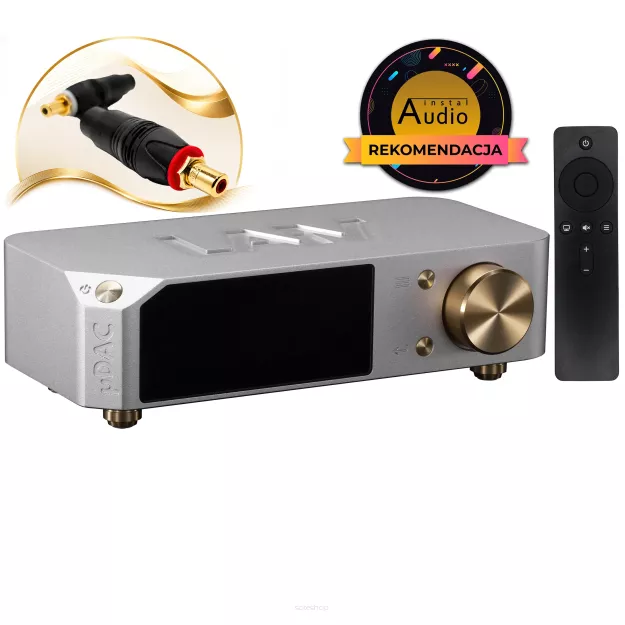 LAiV Harmony µDAC (uDAC) (Silver / Srebrny) - Zbalansowany Przetwornik Cyfrowo-Analogowy (DAC)