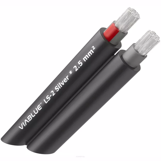 VIABLUE LS-2 Silver 2.5 (Speaker cable) - Przewód Głośnikowy (na metry)