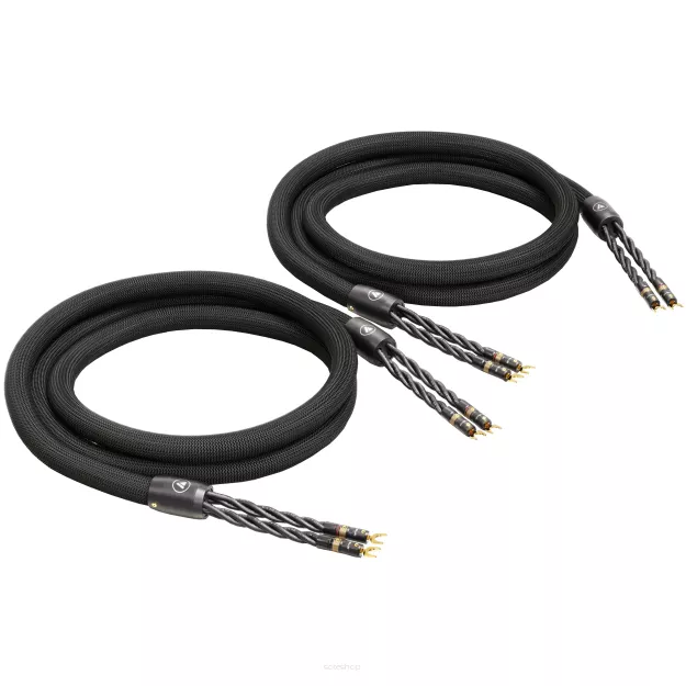 VIABLUE SC-6 AIR Single-Wire T8 Spades (Black) - 2x2.5m - 10431 - Przewód Głośnikowy