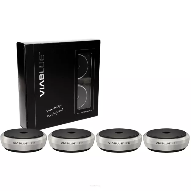 VIABLUE UFO Absorbers XL (Silver) - Izolatory Akustyczne (Antywibracyjne)