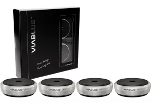 VIABLUE UFO Absorbers XL (Silver) - Izolatory Akustyczne (Antywibracyjne)