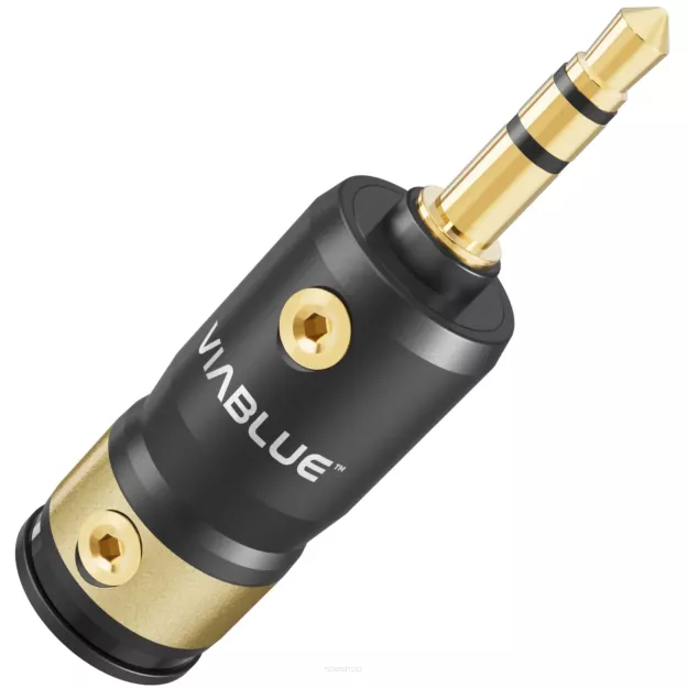 VIABLUE T8 TRS Audio Plugs 3.5 Stereo - Wtyki Mini-Jack 3.5mm (50 szt.)