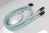 Ricable Invictus Turntable Reference - 2x0.5m - Przewód Gramofonowy 2RCA - 2RCA z żyłą uziemiającą - 2