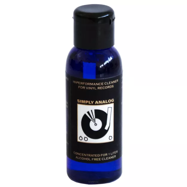 Simply Analog Vinyl Record Cleaner (50ml) - Koncentrat do Czyszczenia Płyt Winylowych (Do Rozcieńczania z Wodą)