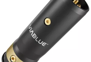 VIABLUE T8 XLR XL Plug (Black) - Wtyk XLR męski (1 szt.)