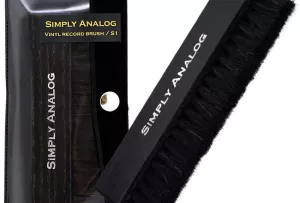 Simply Analog Vinyl Record Brush - Szczotka do Płyt Winylowych (Czarne Drewno)