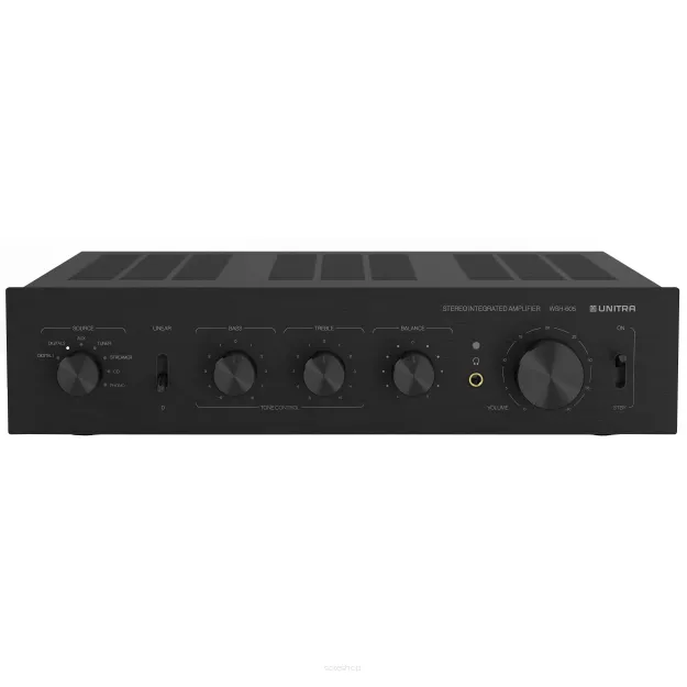Unitra WSH-605 (Czarny / Black) - Wzmacniacz Zintegrowany