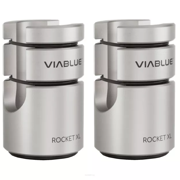 VIABLUE ROCKET XL Cable Lifters (Silver) - Podstawki pod Kable (2 szt.)