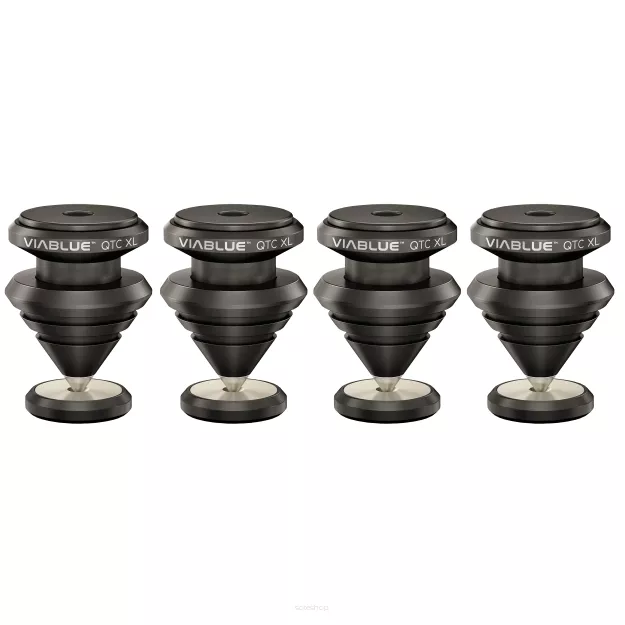 VIABLUE QTC XL Spikes (Black) - Kolce pod Kolumny (4 szt.)