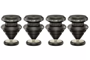 VIABLUE QTC XL Spikes (Black) - Kolce pod Kolumny (4 szt.)