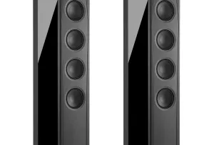 Rosso Fiorentino Arno 40 (High Gloss Black / Czarny Połysk) - Kolumny podłogowe
