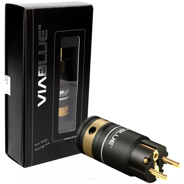 VIABLUE T6S CEE 7/7 Schutzkontakt EU Plug - Wtyk zasilający Schuko (EU) (12 szt.)