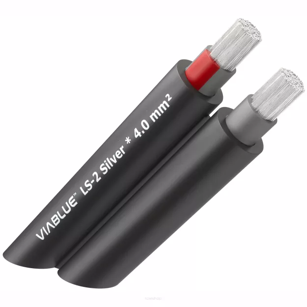 VIABLUE LS-2 Silver 4.0 (Speaker cable) - Przewód Głośnikowy (na metry)
