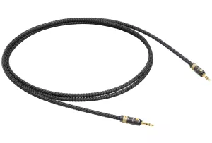 VIABLUE EPC-4 T8 3.5 Stereo Small (Black) - 5.0m -  Przewód Analogowy (Mini-Jack 3.5mm - Mini-Jack 3.5mm)