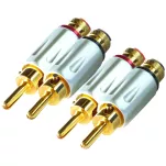 Ricable Custom BNS - Wtyki Bananowe Hi-End (4 szt.) - 2