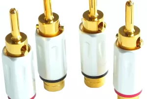 Ricable Custom BNS - Wtyki Bananowe Hi-End (4 szt.)