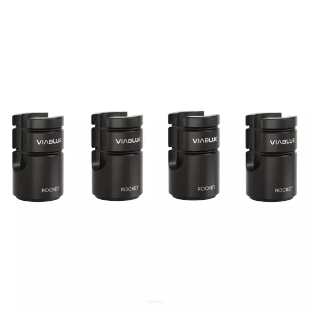 Viablue Rocket Cable Lifters (Black) (4 szt.) - Podstawki pod kable