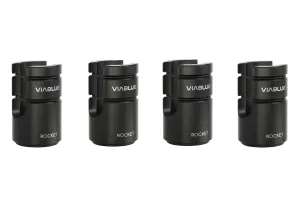 Viablue Rocket Cable Lifters (Black) (4 szt.) - Podstawki pod kable