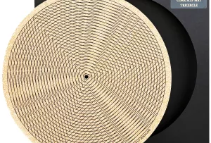 Simply Analog Corc Slip Mat (Tricircle) - Mata Gramofonowa z Korka (z Nadrukiem)