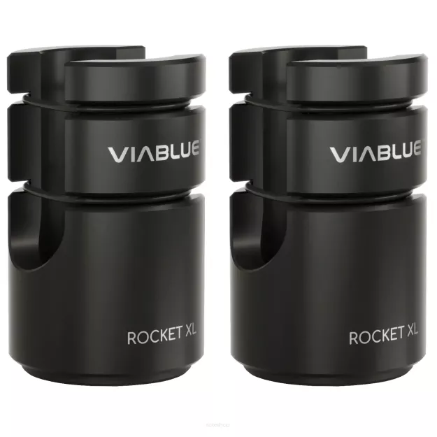 VIABLUE ROCKET XL Cable Lifters (Black) - Podstawki pod Kable (2 szt.)