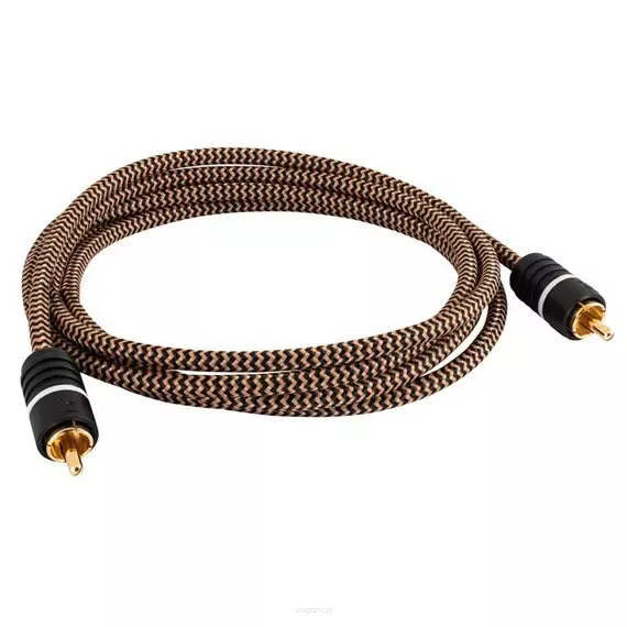 PROSON Arctic Subwoofer Cable - 1.0m - (ARSUB1) - 1RCA - 1RCA